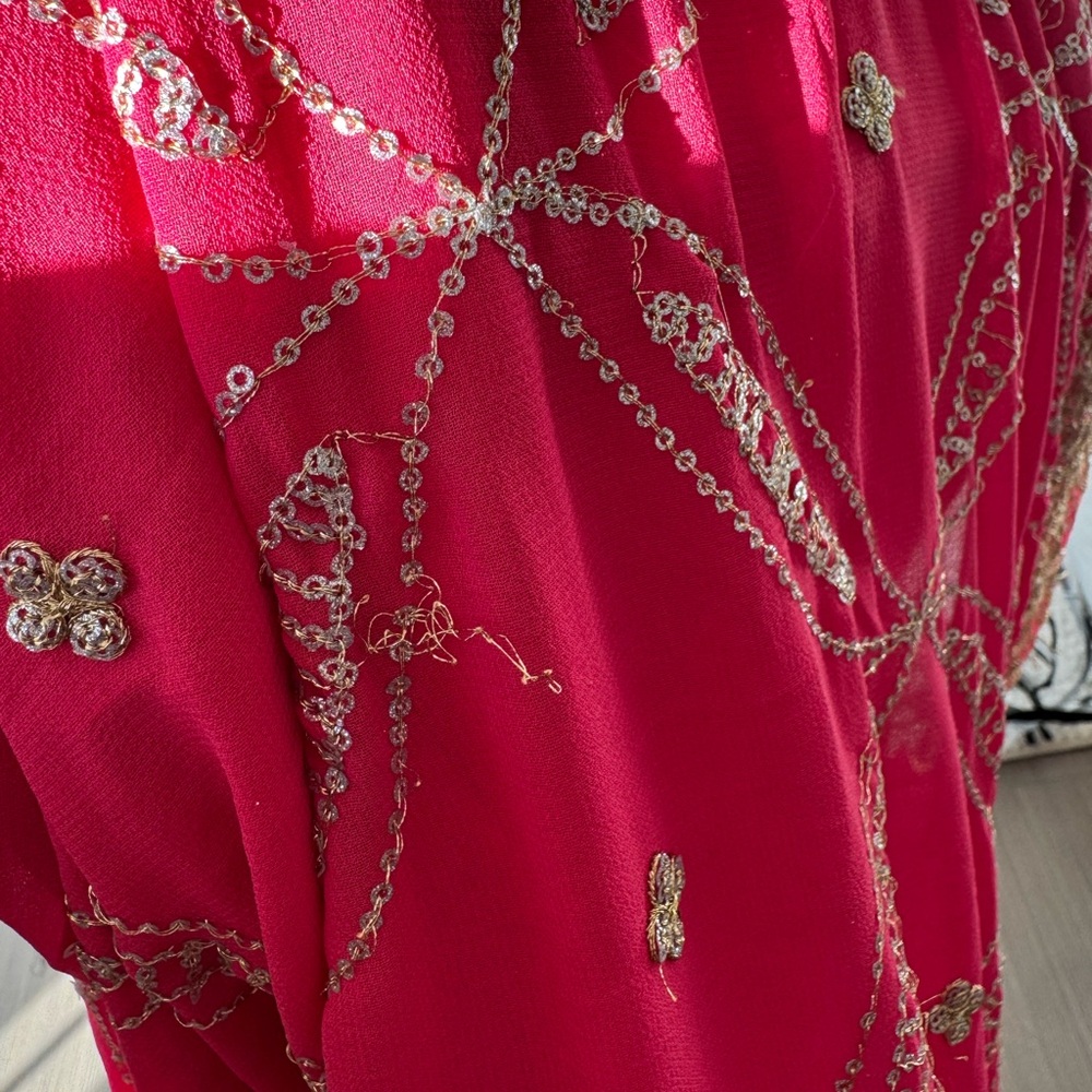 Pink Lehenga with Dupatta - Picture 11 of 15